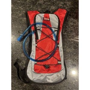 ARL'TB ~ HIKING GRAY/RED HYDRATION/WATER PACK - 2L ~ NEW NO TAGS FREE SHIP